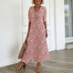 Boho Rose – Maxi-Robe Bohème