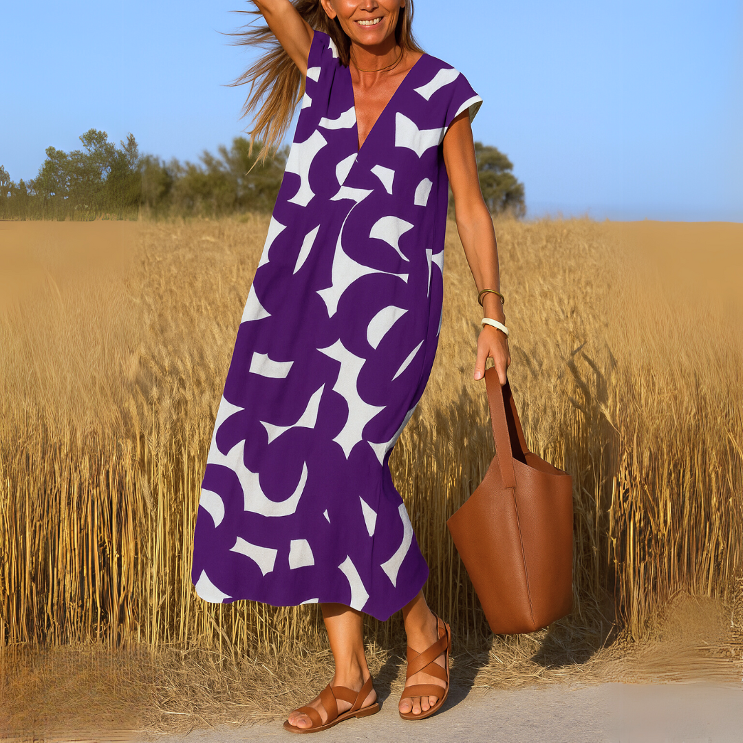Classique Imprimé – Robe Classique Imprimée