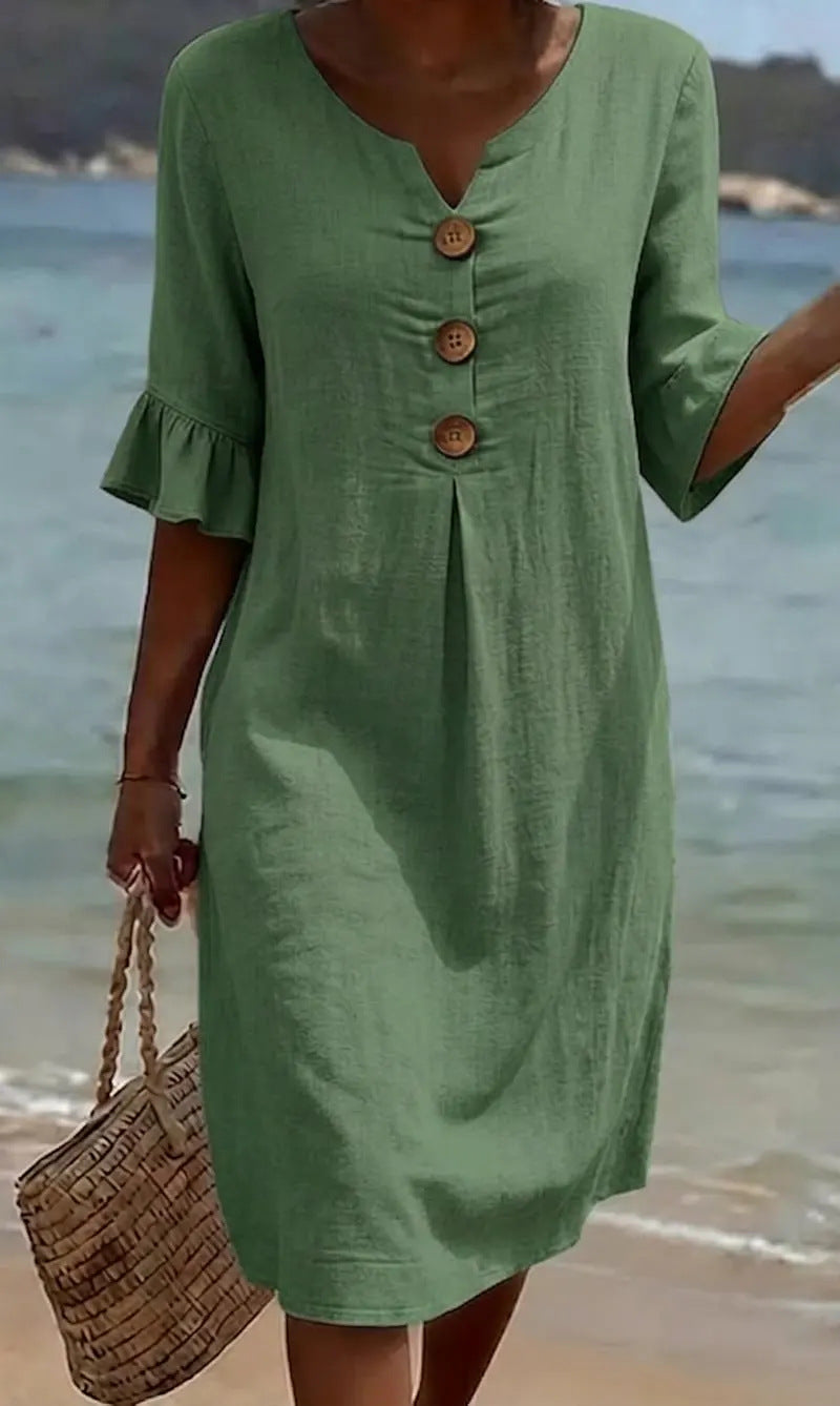 Élise – Robe Ample Élégante