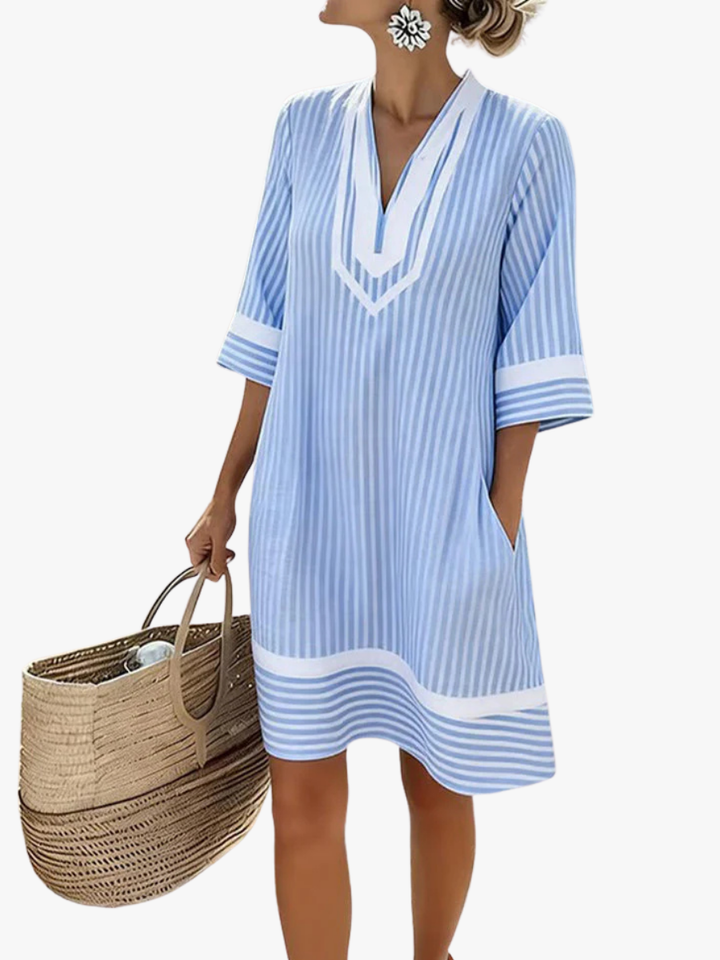 Mini Rayures – Mini-Robe Rayée