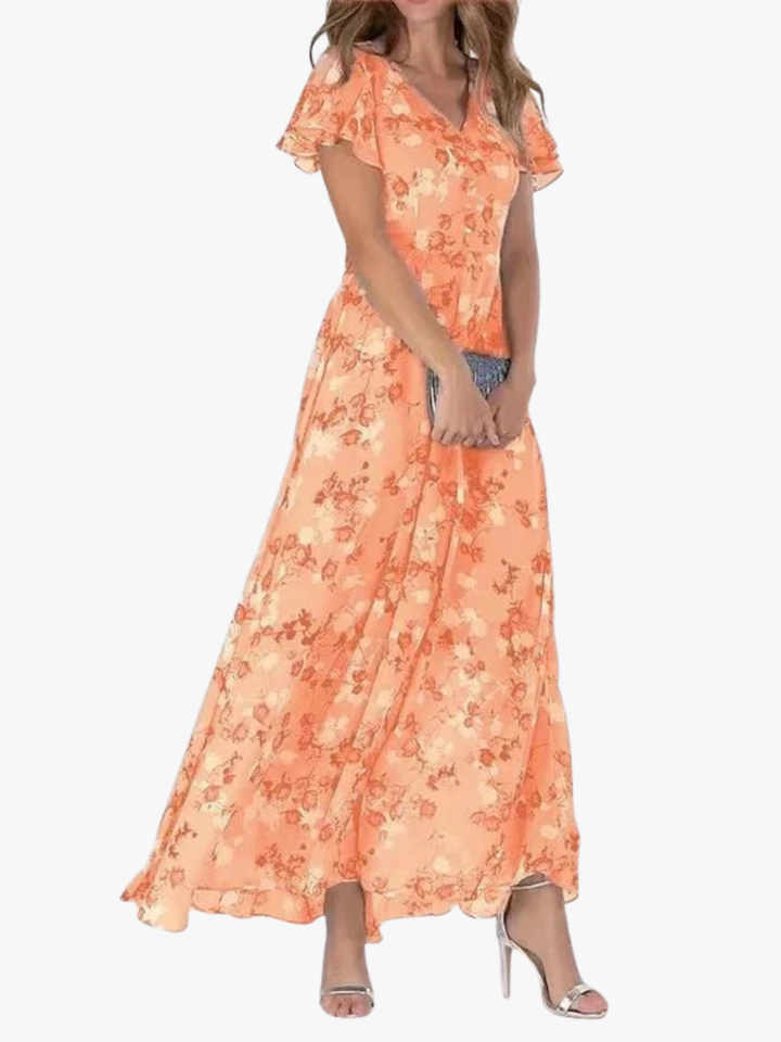 Maxi Été Fleurie – Maxi-Robe d'Été Fleurie