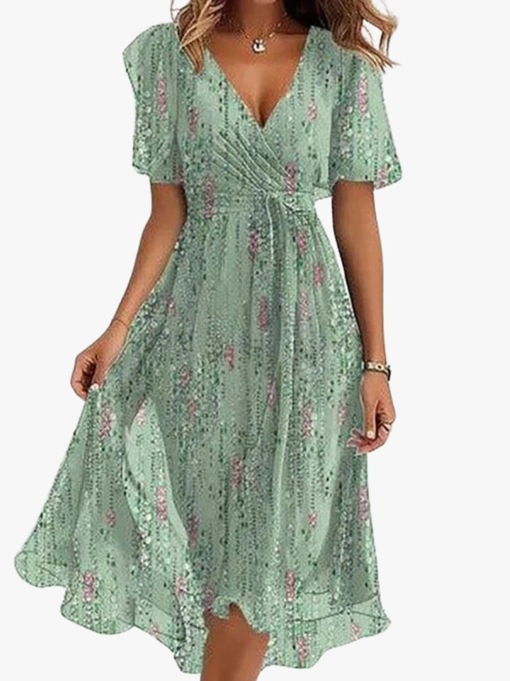 Céleste – Robe Élégante Éclatante