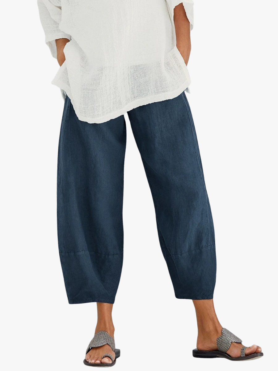 Crop Coton – Pantalon Crop en Coton