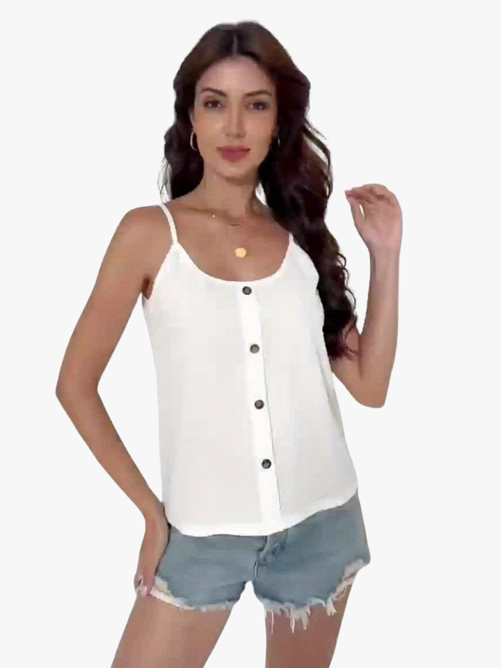 Camée – Blouse à Fines Bretelles
