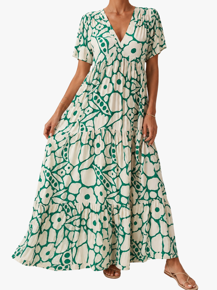 Boho Imprimé – Robe Imprimée Bohème