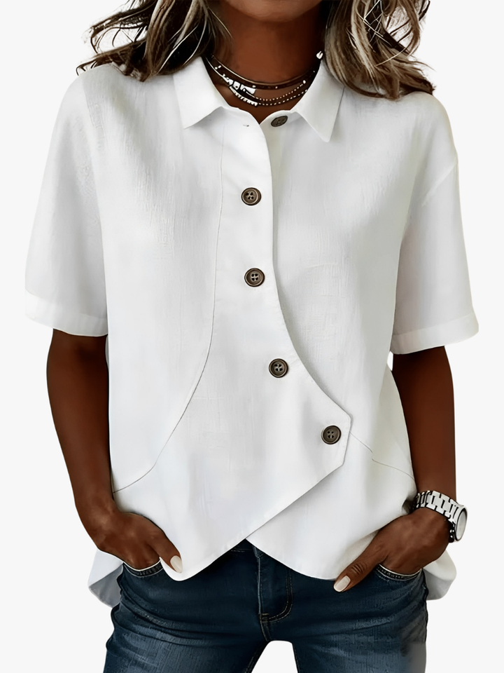 Lin Mêlé – Shirt en Mélange de Lin
