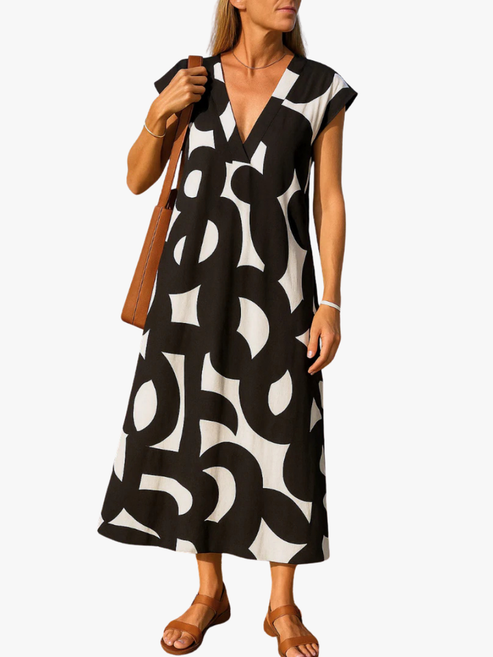 Classique Imprimé – Robe Classique Imprimée