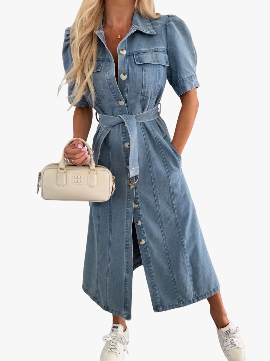 Robe-Chemise Denim – Robe-Chemise en Denim