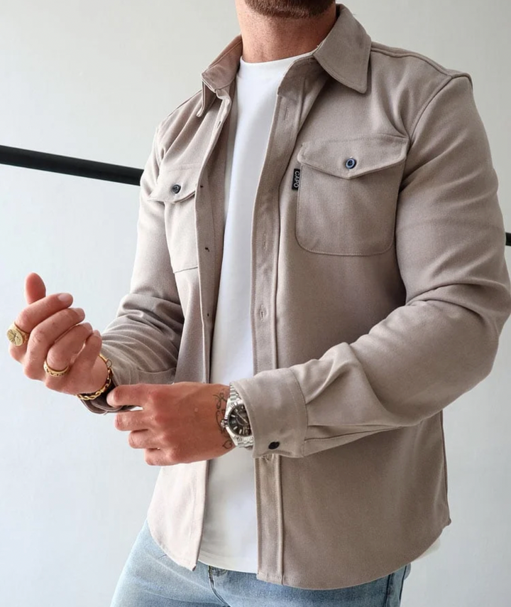 Lambert – Chemise-Veste Décontractée Homme