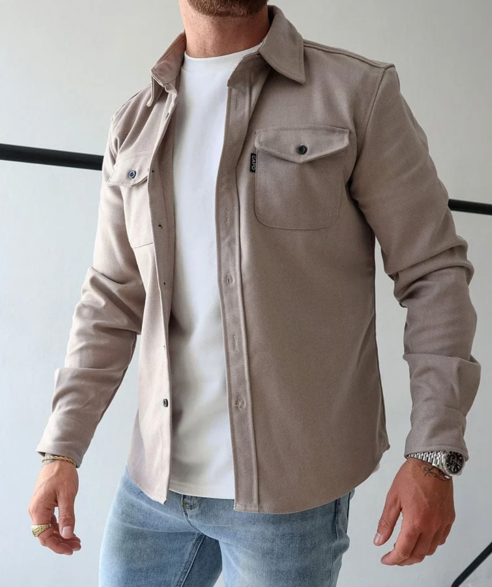 Lambert – Chemise-Veste Décontractée Homme