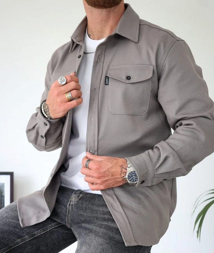 Lambert – Chemise-Veste Décontractée Homme