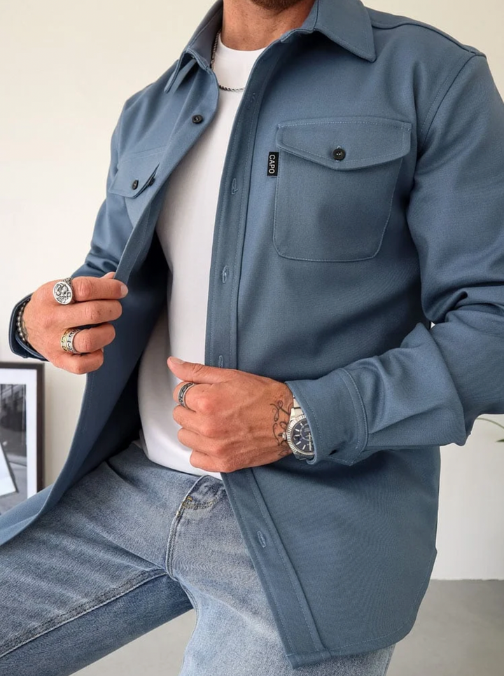 Lambert – Chemise-Veste Décontractée Homme