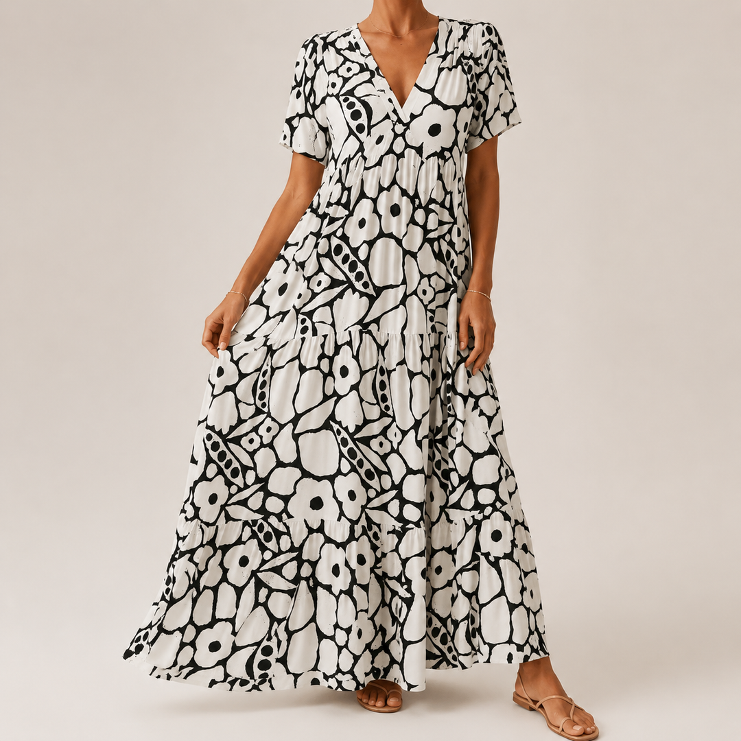 Boho Imprimé – Robe Imprimée Bohème