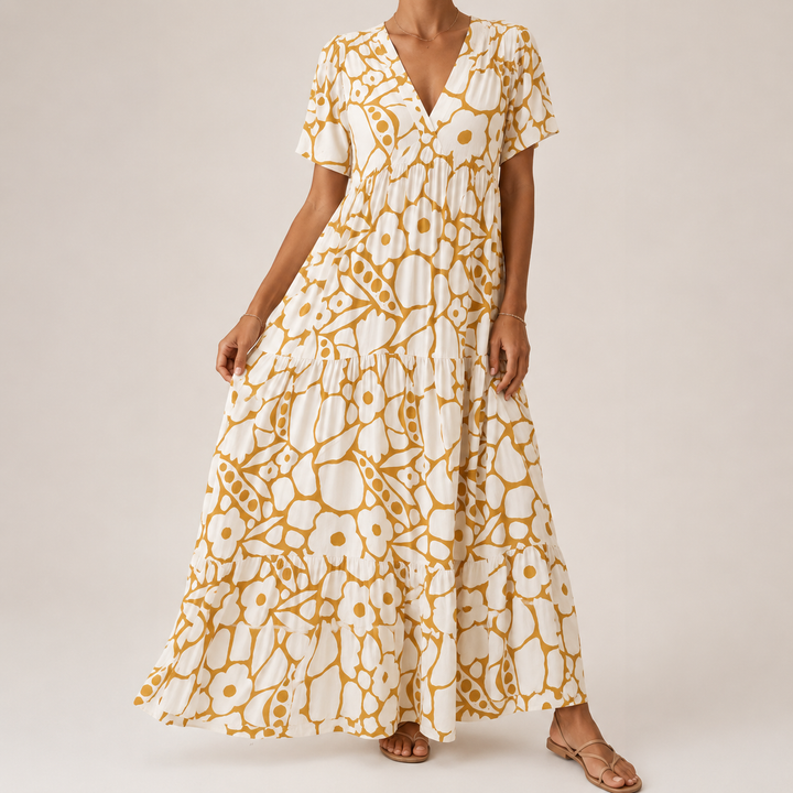 Boho Imprimé – Robe Imprimée Bohème