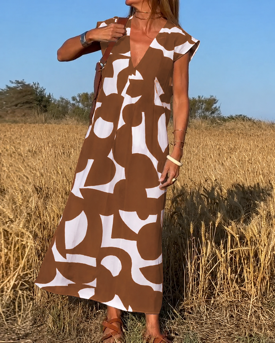 Classique Imprimé – Robe Classique Imprimée