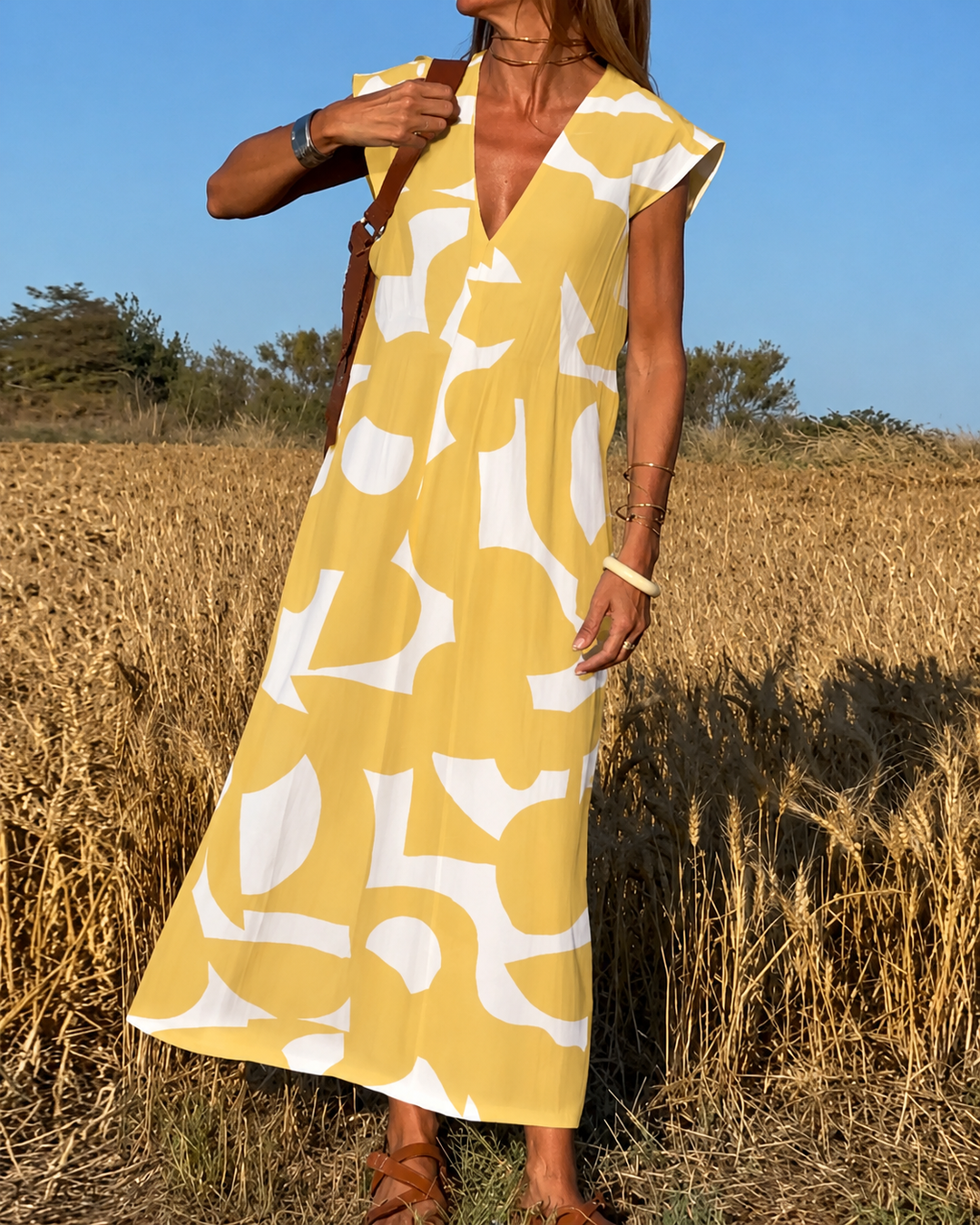 Classique Imprimé – Robe Classique Imprimée