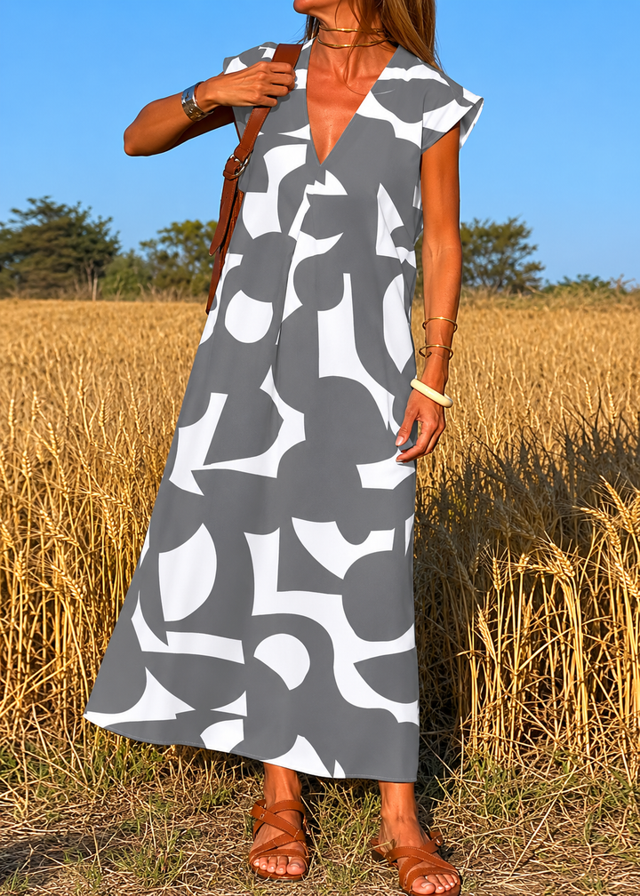 Classique Imprimé – Robe Classique Imprimée