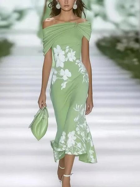 Héloïse – Robe Fleurie Élégante