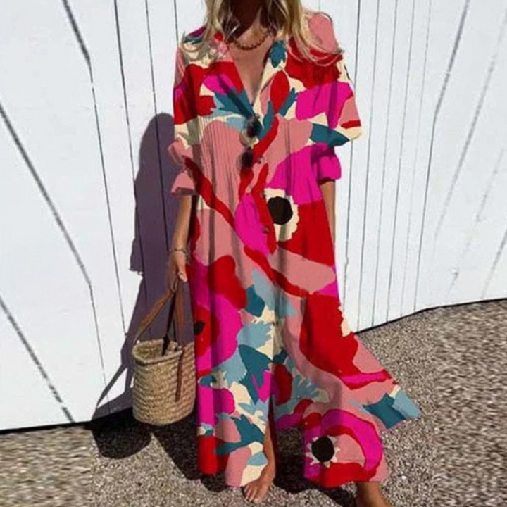 Maxi Imprimée – Maxi-Robe à Imprimé