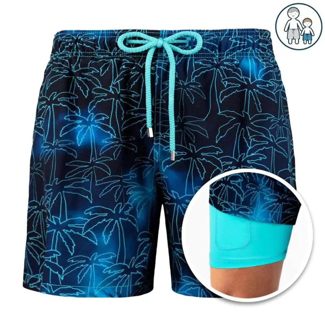 Hoyt – Short de Bain Homme, Séchage Rapide
