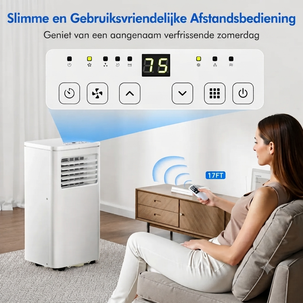 Climatiseur mobile sur roulettes