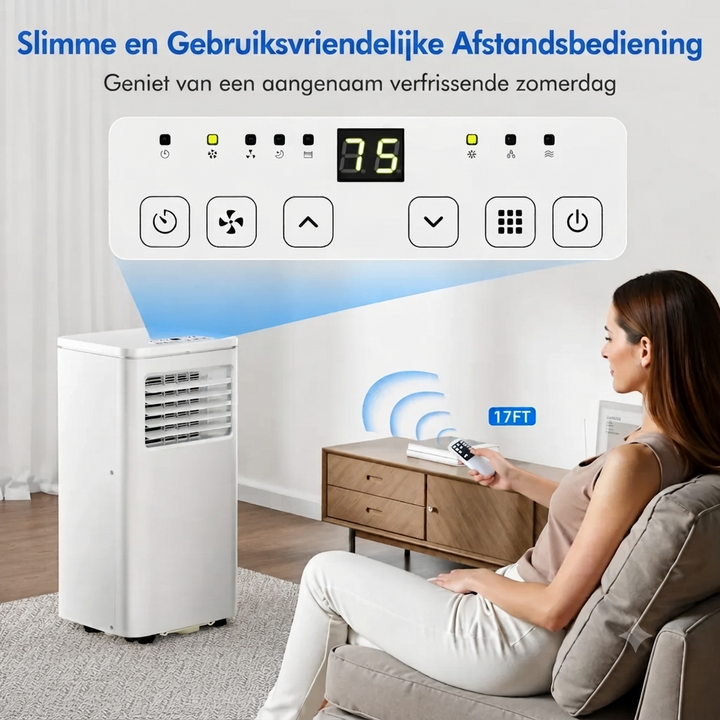 Climatiseur mobile sur roulettes