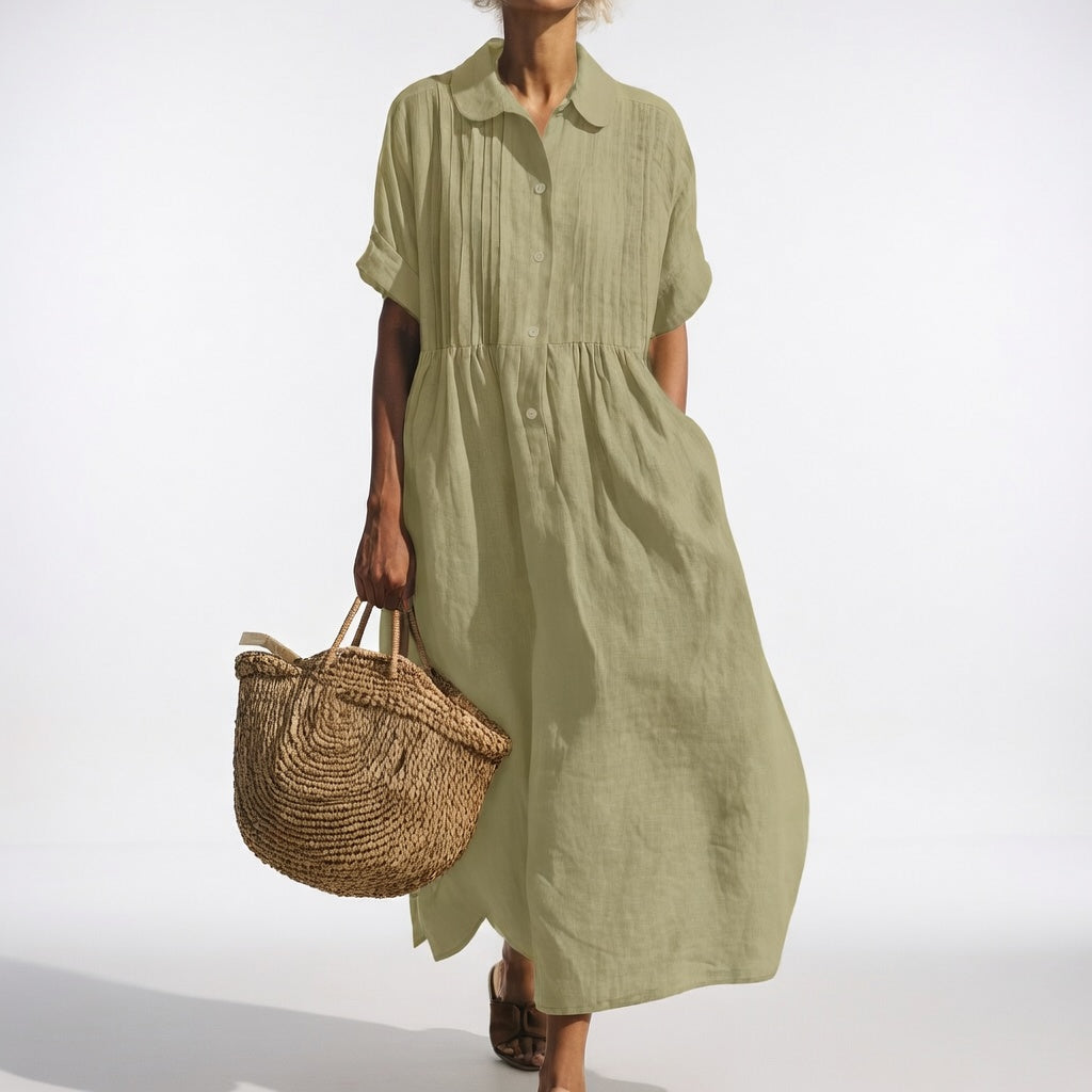 Robe Chemise Fluide – Robe-Chemise Fluide