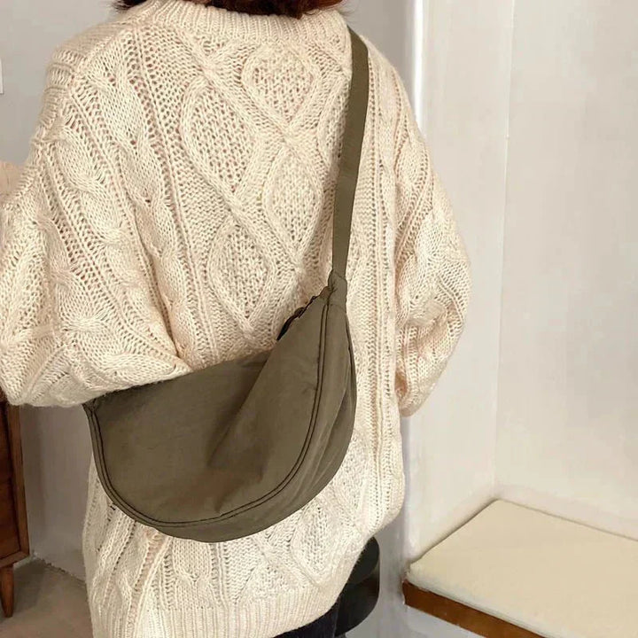 Rosemary – Sac Crossbody Demi-Lune à Bandoulière Réglable