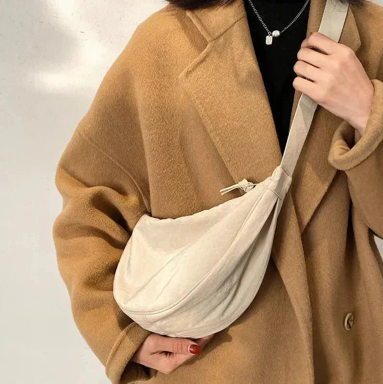 Rosemary – Sac Crossbody Demi-Lune à Bandoulière Réglable
