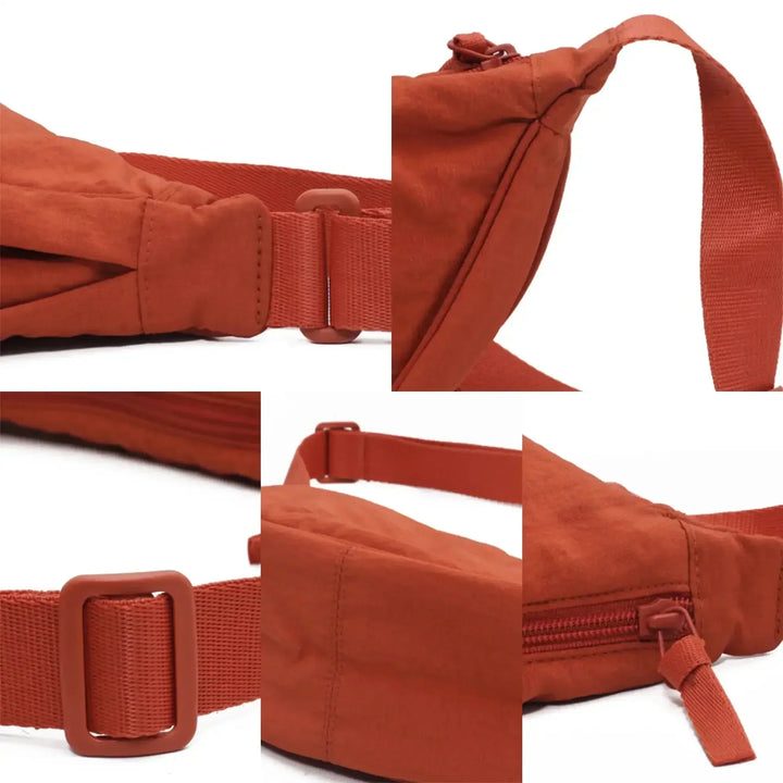Rosemary – Sac Crossbody Demi-Lune à Bandoulière Réglable