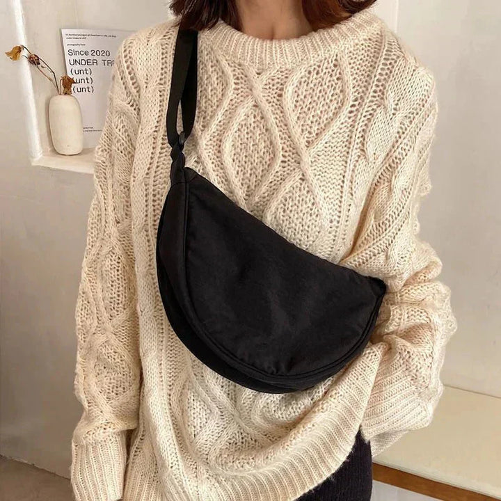 Rosemary – Sac Crossbody Demi-Lune à Bandoulière Réglable