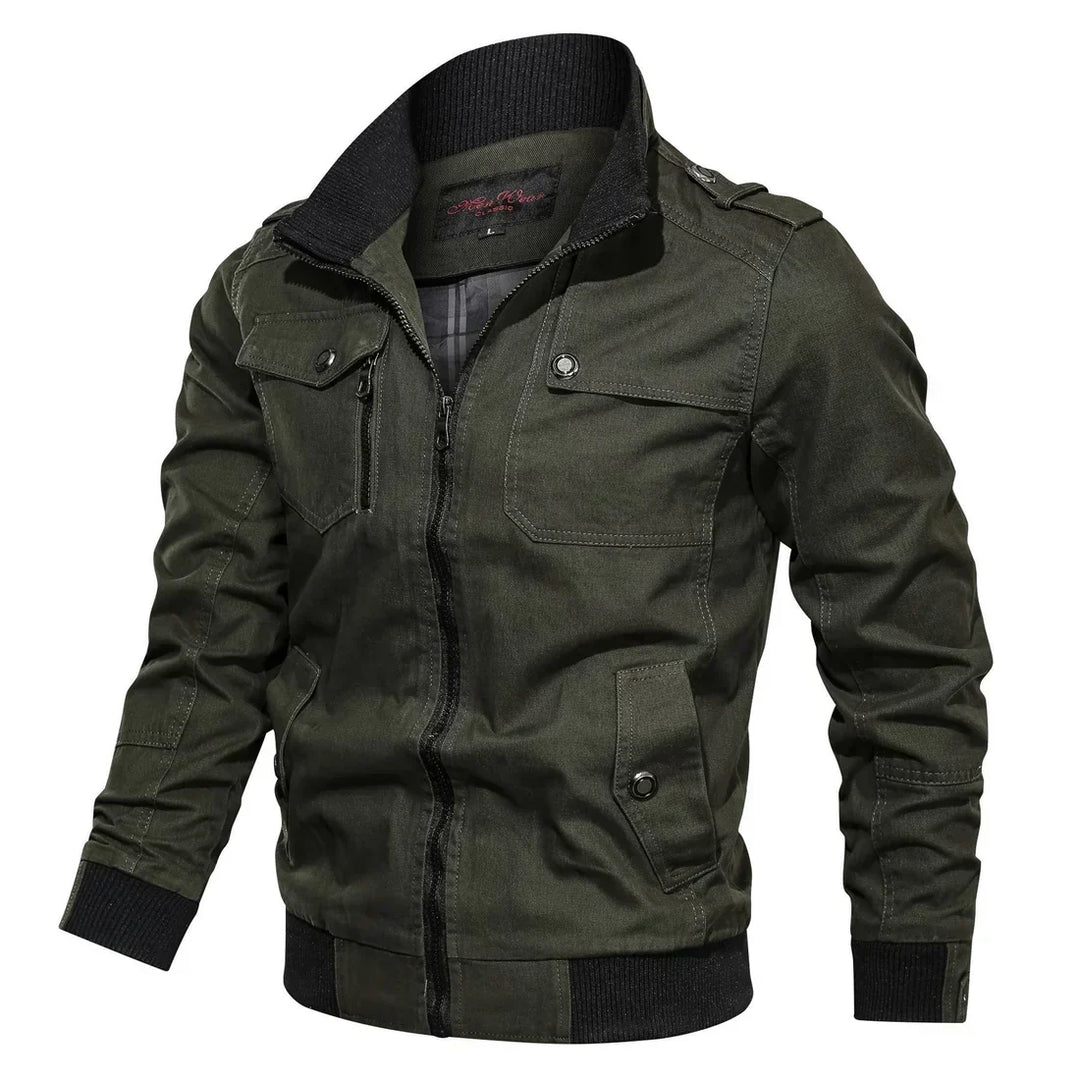 Elian – Veste Homme Élégante Style Militaire