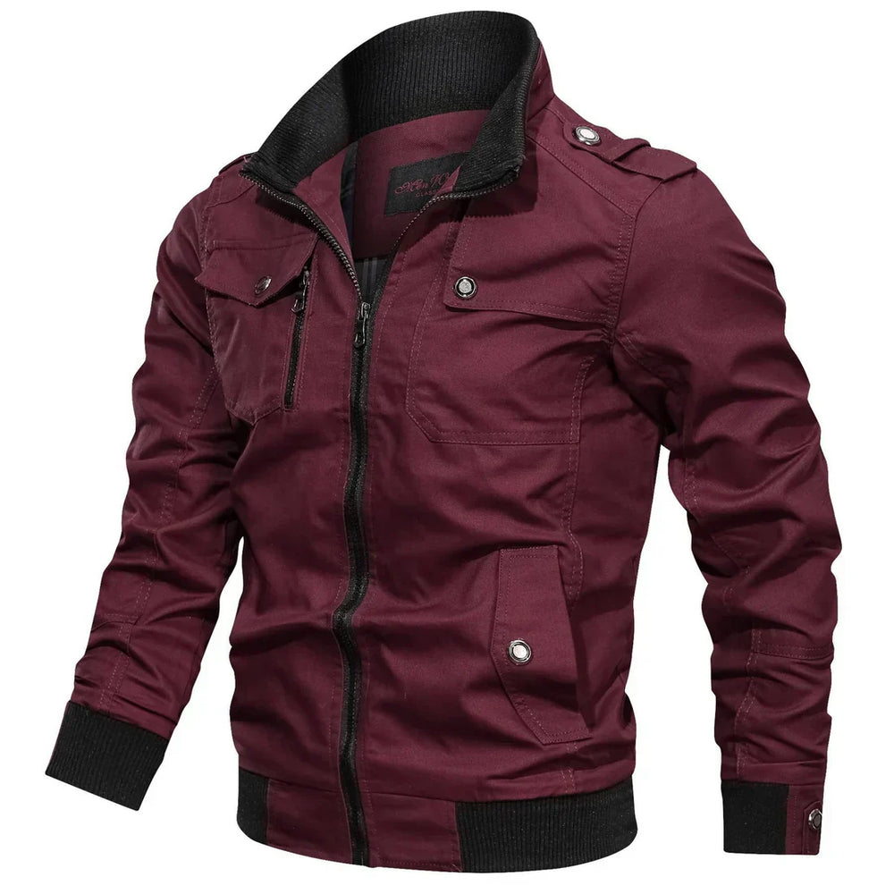 Elian – Veste Homme Élégante Style Militaire