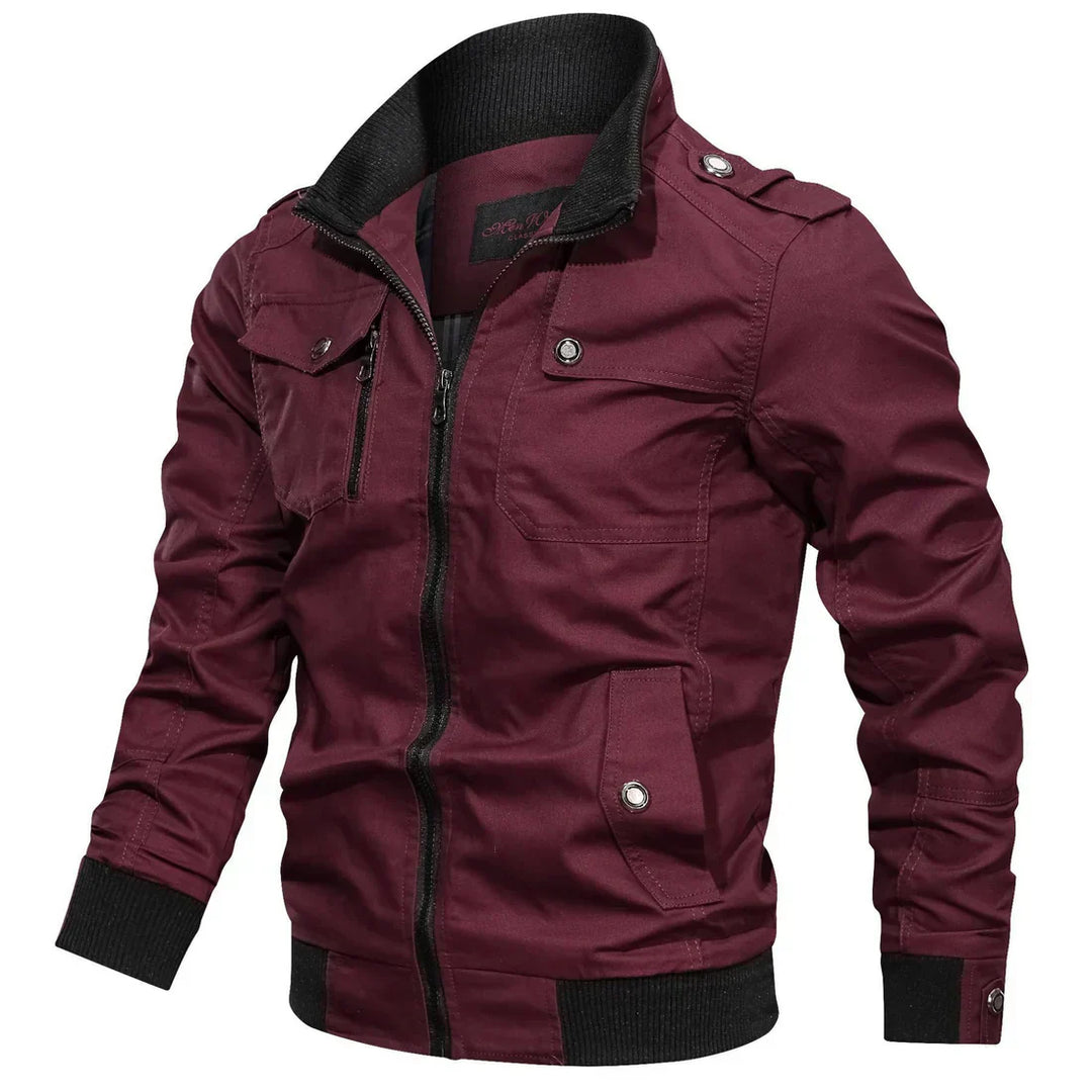 Elian – Veste Homme Élégante Style Militaire