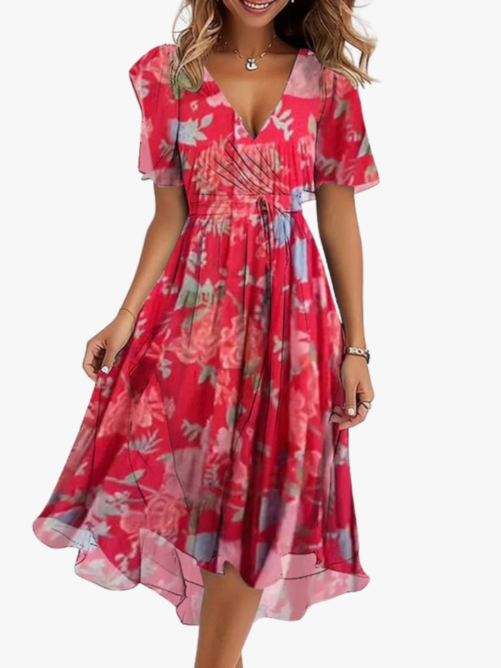 Solène – Robe d'Été Élégante