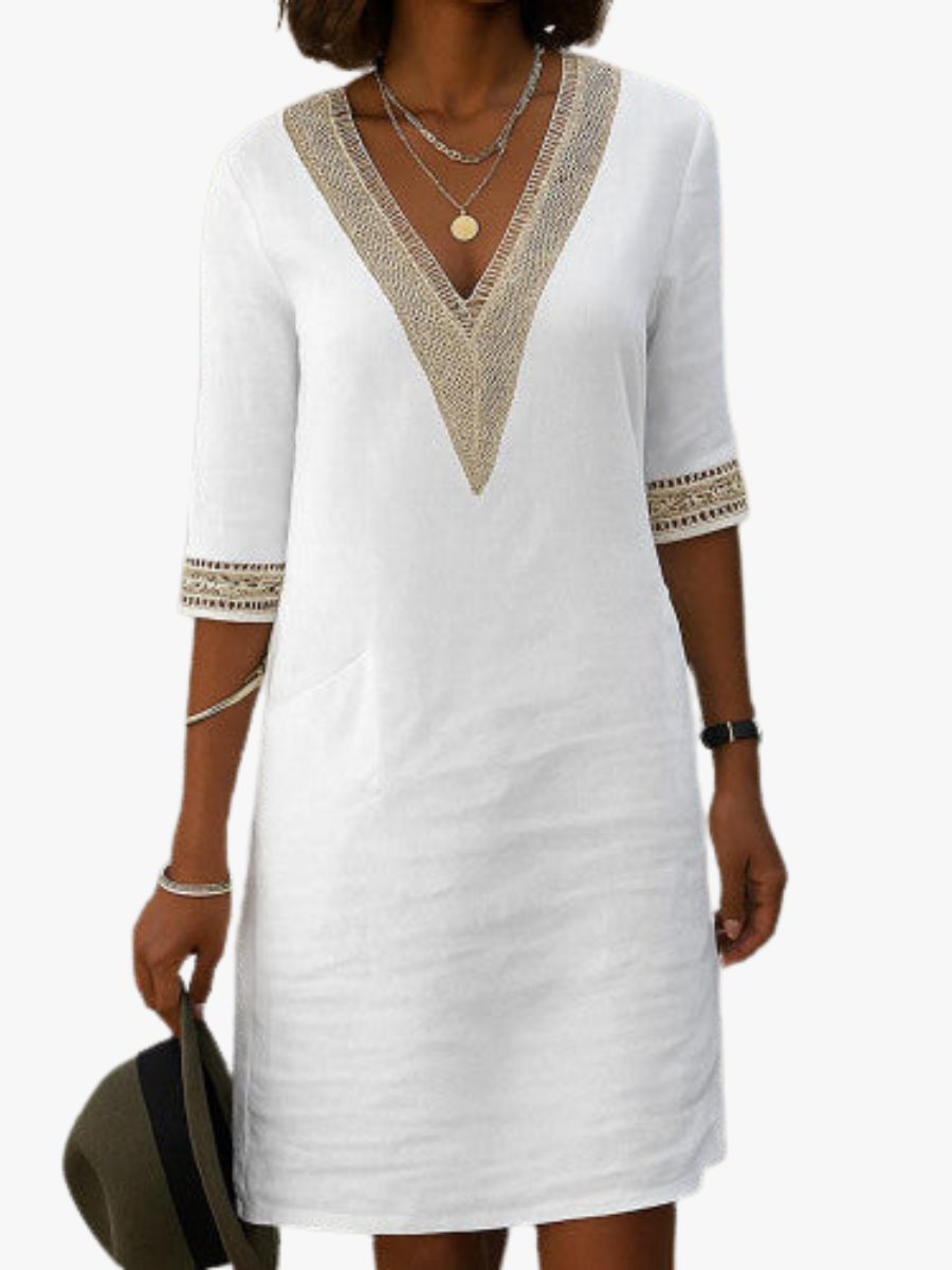 Été Sobre – Robe d'Été Élégante Sobre