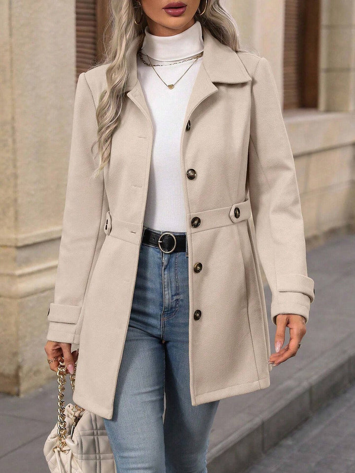 Ila – Trench-Coat Ceinturé à Boutons