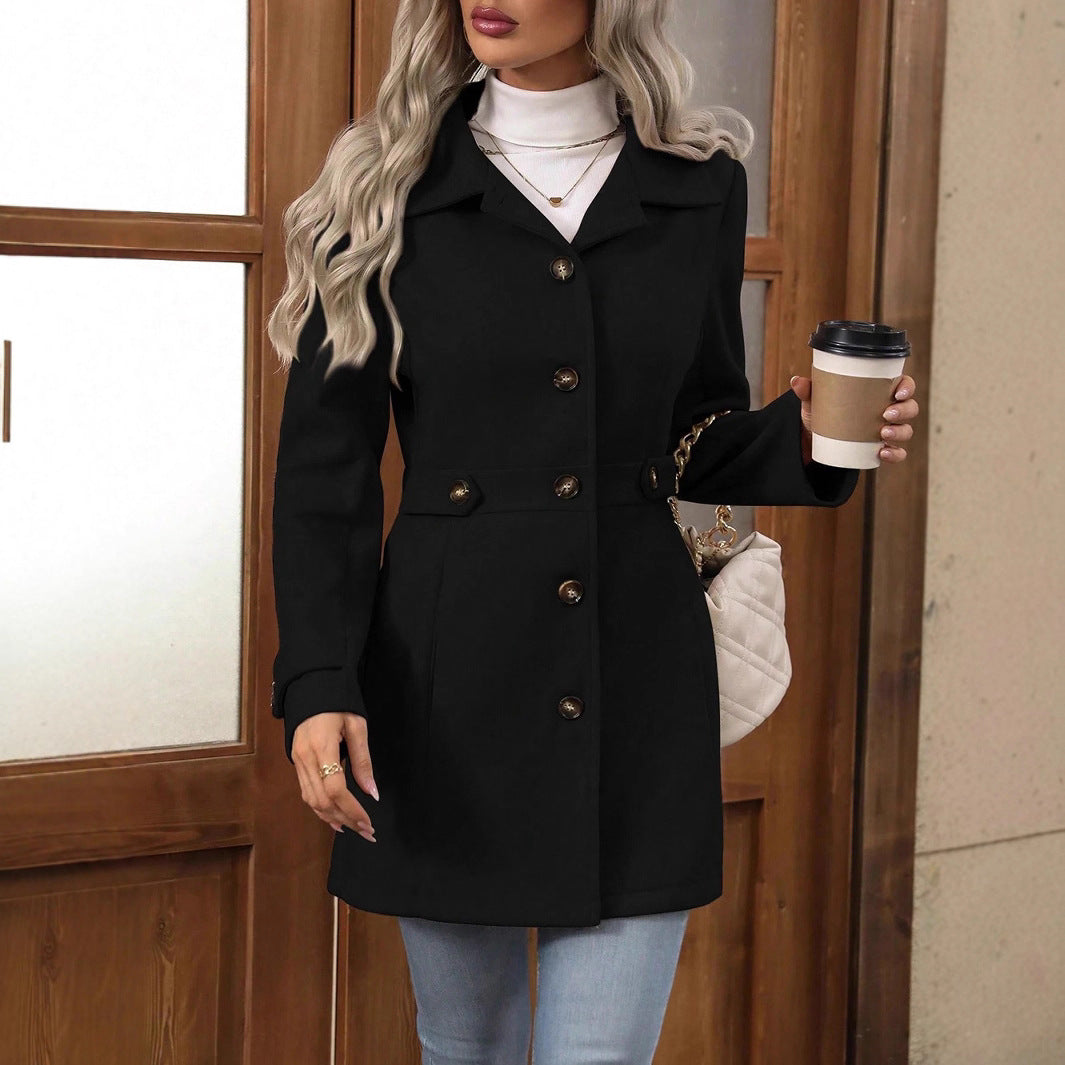 Ila – Trench-Coat Ceinturé à Boutons