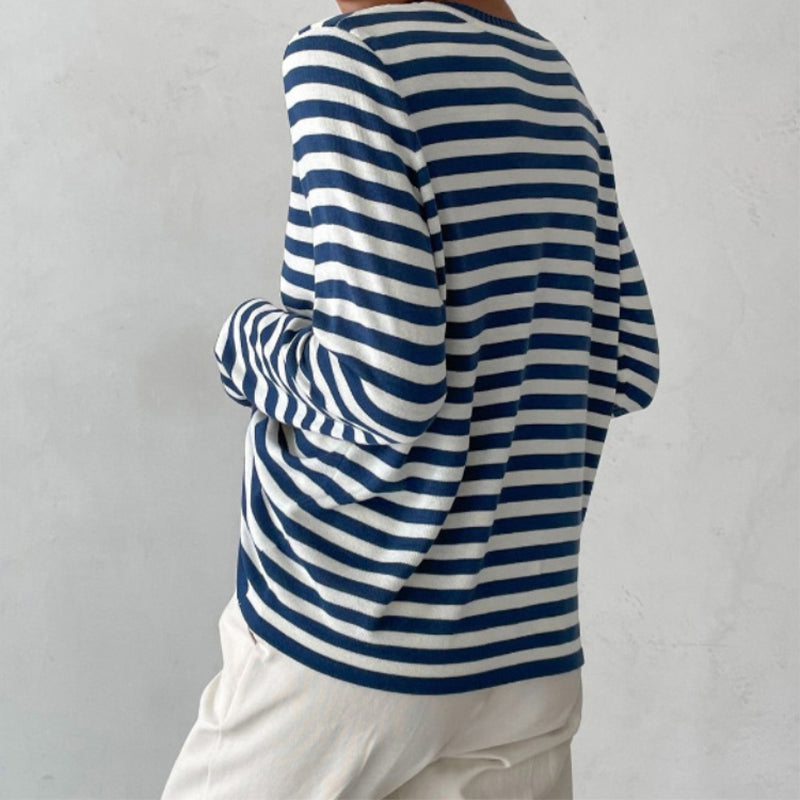 Elin – Pull Rayé Femme