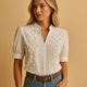 Broderie Blanche – Blouse Brodée Stylée