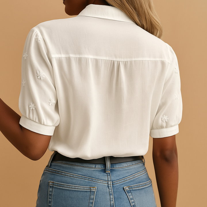 Broderie Blanche – Blouse Brodée Stylée