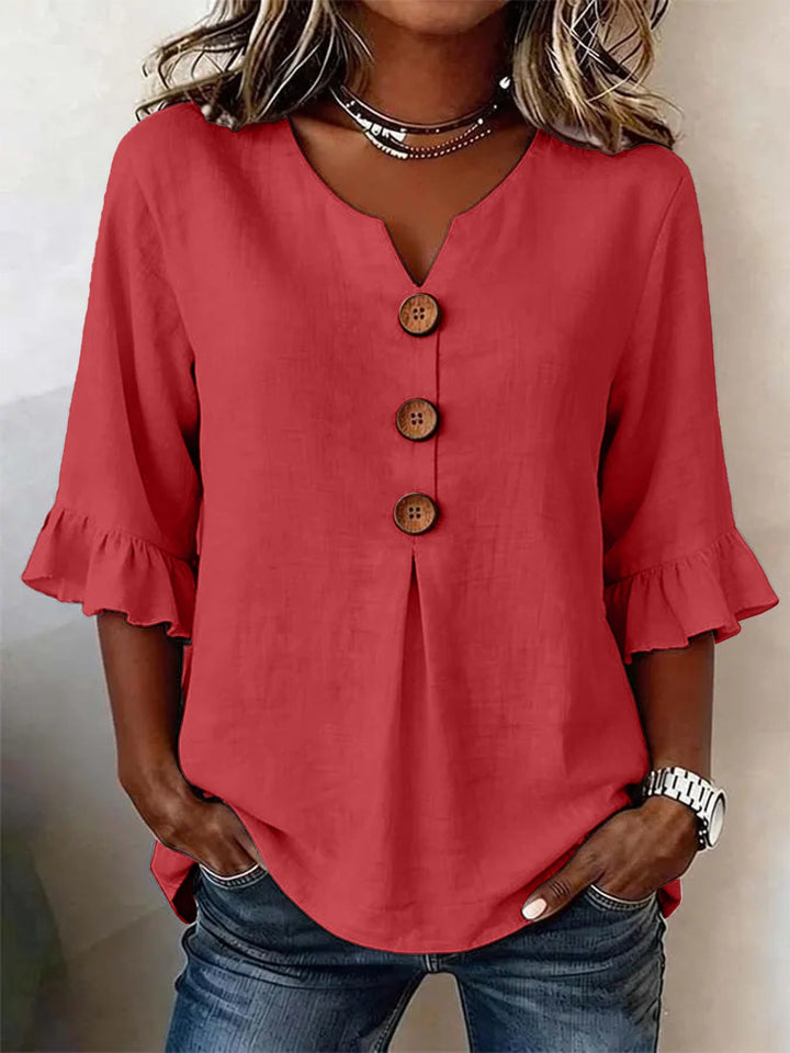 Romane – Blouse Romantique à Volants