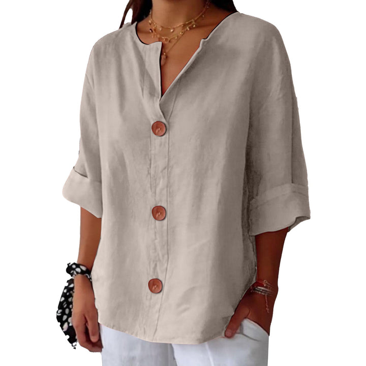 Noémie – Shirt Col V