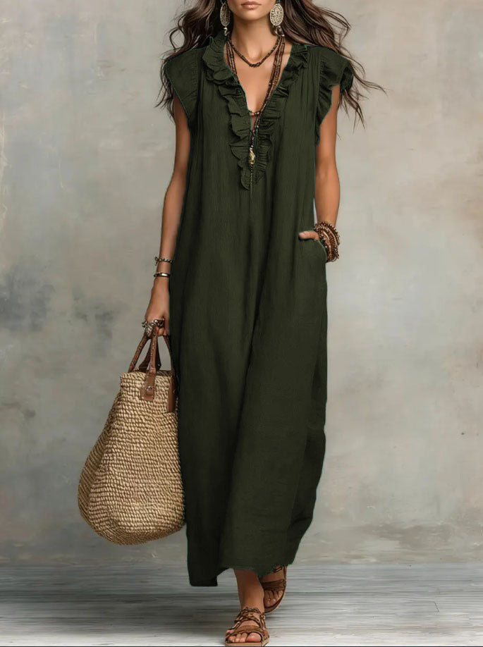 Bohème – Robe Fluide Chic et Bohème