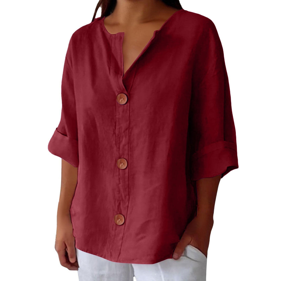 Noémie – Shirt Col V