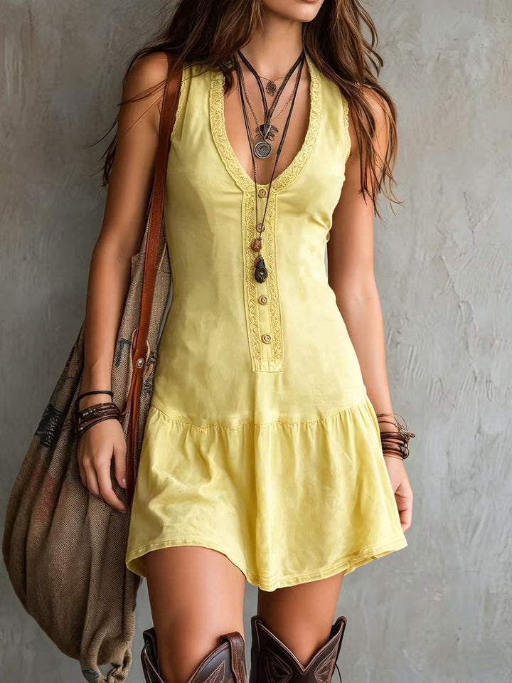 Boho Été – Robe Bohème d'Été