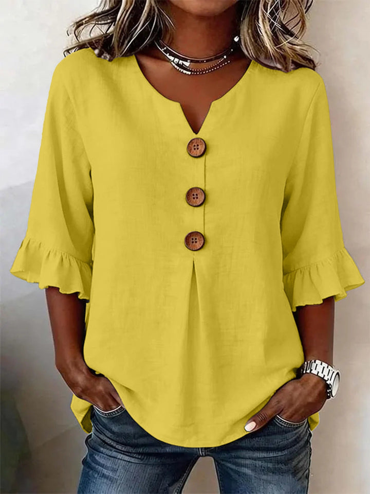 Romane – Blouse Romantique à Volants