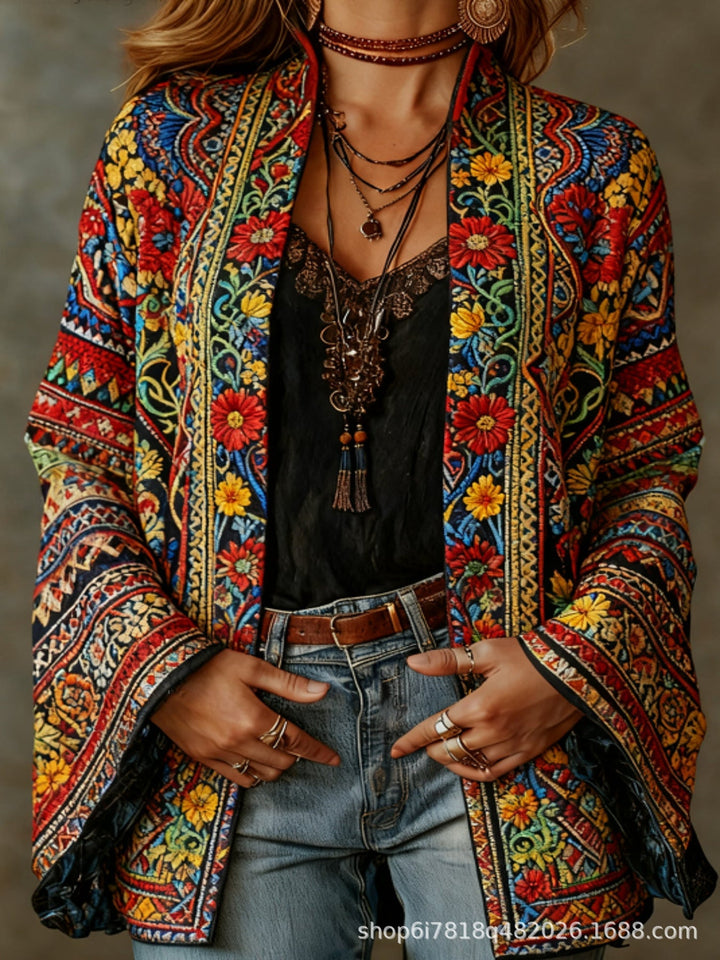 Flanelle Boho – Veste en Flanelle Bohème