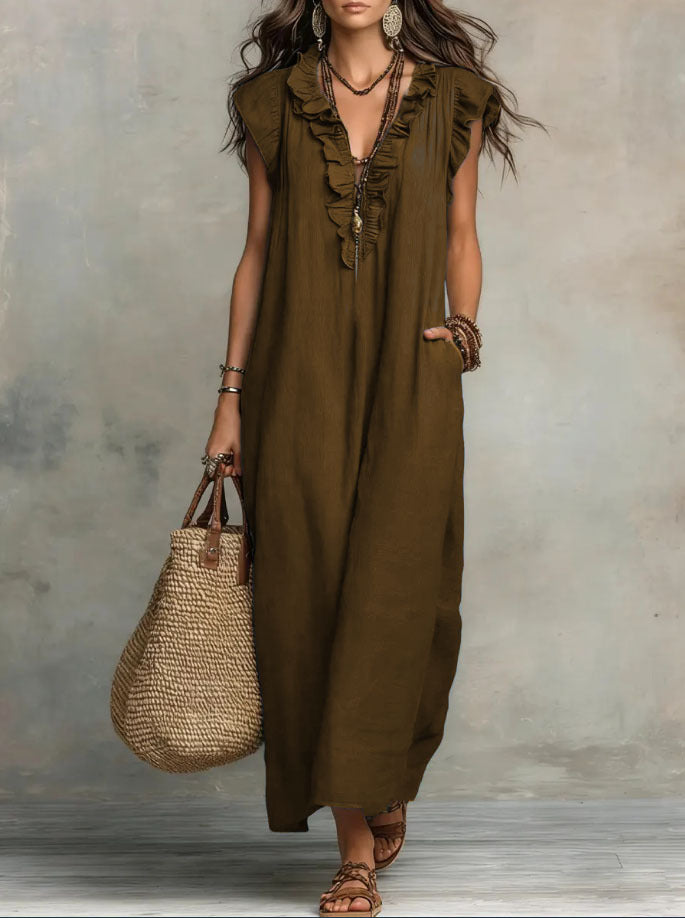 Bohème – Robe Fluide Chic et Bohème