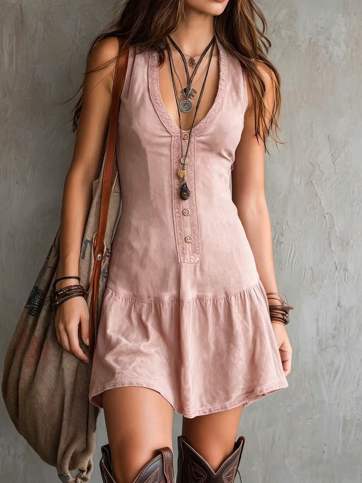 Boho Été – Robe Bohème d'Été